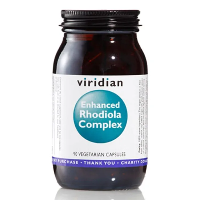 Viridian Enhanced Rhodiola Complex 90 kapslí (Rozchodnice růžová)