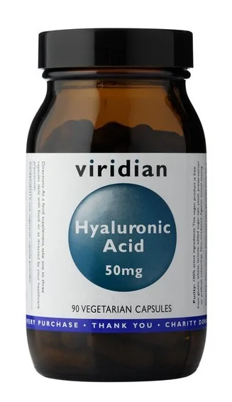 Viridian Hyaluronic Acid 90 kapslí (Kyselina Hyaluronová)