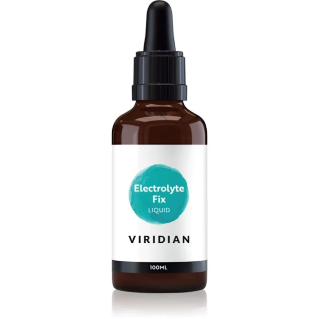 Viridian Nutrition Electrolyte Fix Liquid koncentrát pro přípravu sportovního nápoje 100 ml