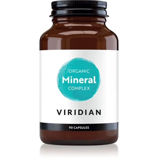 Viridian Nutrition Organic Mineral Complex podpora správného fungování organismu 90 cps