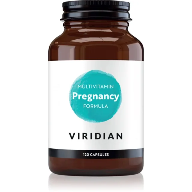 Viridian Nutrition Pregnancy Complex vegetariánské kapsle s multivitamínovým komplexem pro ženy 120 cps