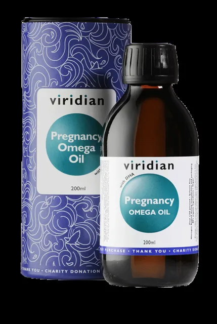 Viridian Pregnancy Omega Oil, 200 ml