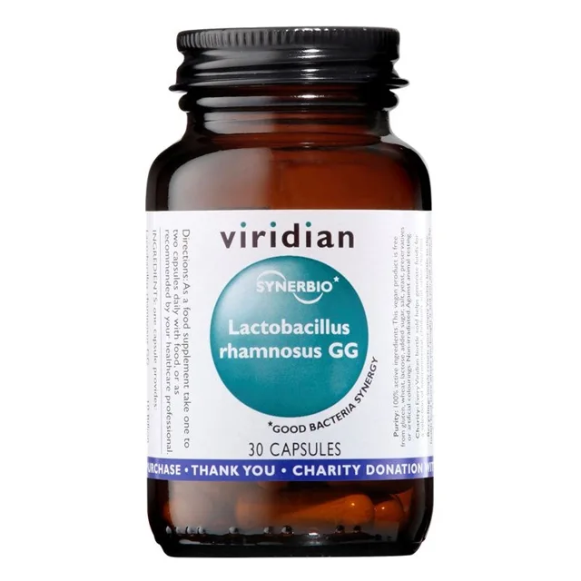 Viridian Synerbio Lactobacillus Rhamnosus GG, 30 kapslí