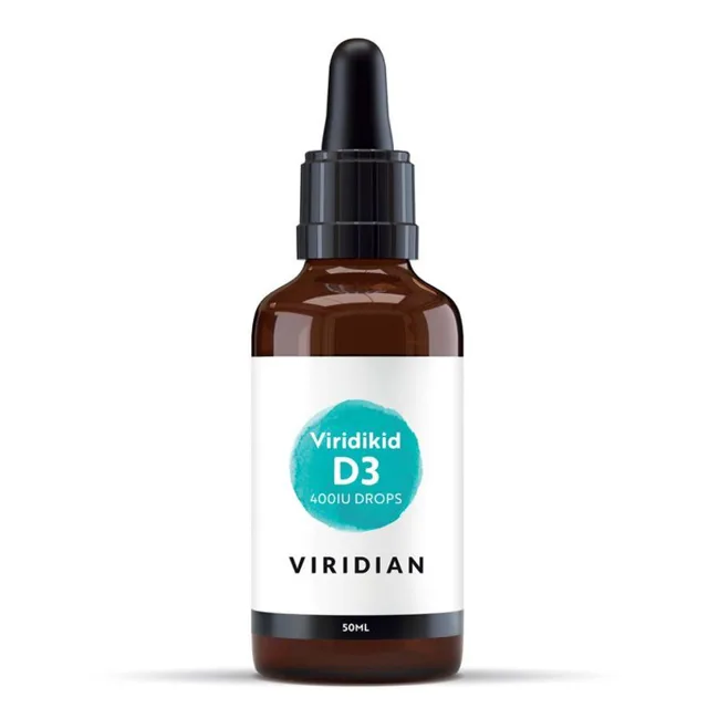 Viridian Viridikid Vitamin D Drops 400 IU 30 ml