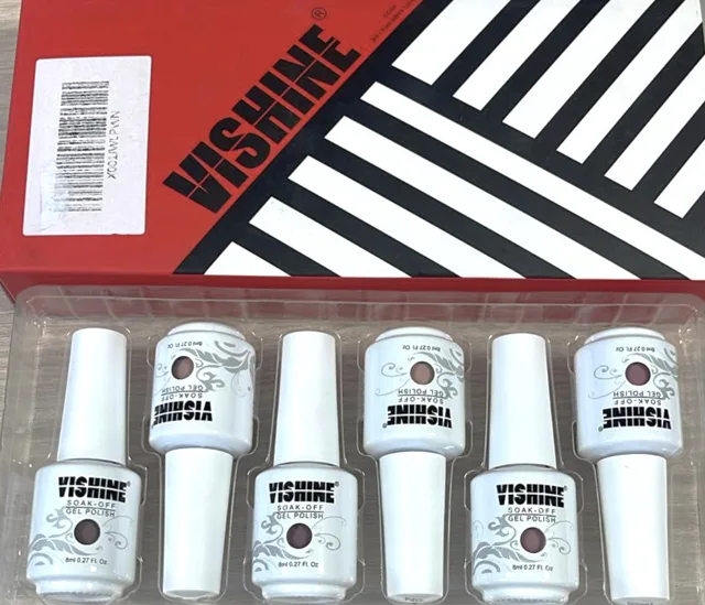 Vishine - gel polish Color  6x8ml Odstín YM025, YM026, YM027, YM028, YM029, YM030