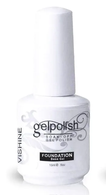 Vishine Gelpolish Soak Off Foundation Base Gel základní nátěr 15ml
