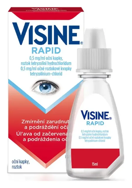 Visine Rapid 0,5 mg/ml oph.gtt.sol.1 x 15 ml