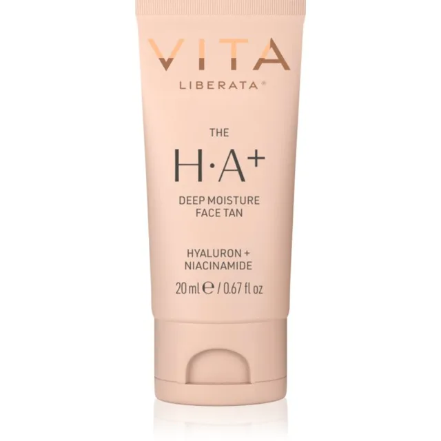 Vita Liberata The H.A+ Deep Moisture Face Tan samoopalovací krém na obličej s kyselinou hyaluronovou 20 ml