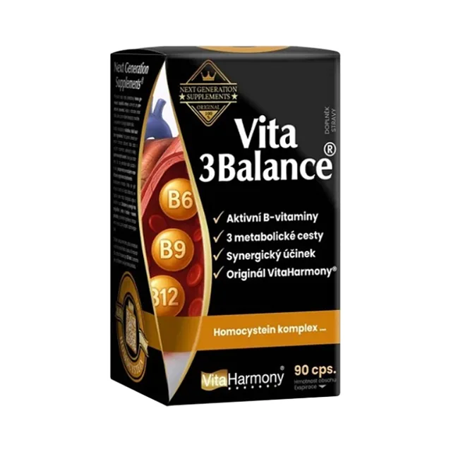 VITA3BALANCE Homocystein komplex 90 tobolek