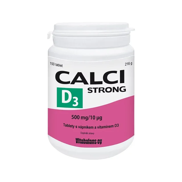 Vitabalans Calci Strong + D3 150 tablet