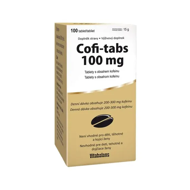 Vitabalans Coffi tabs 100 tablet
