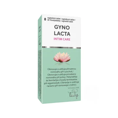 Vitabalans gynolacta intim care vaginální tablety 8 ks