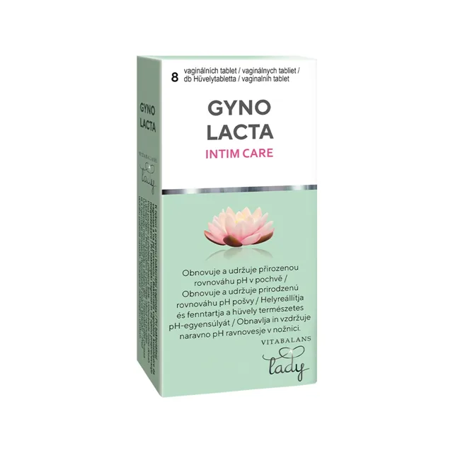 Vitabalans Gynolacta vaginální tablety 8 ks