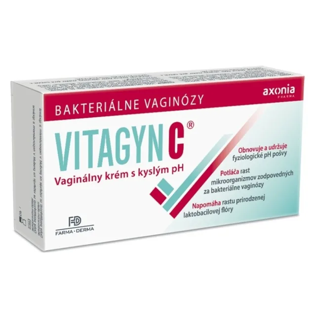 VITAGYN C Vaginální krém s kyselým pH 30 g