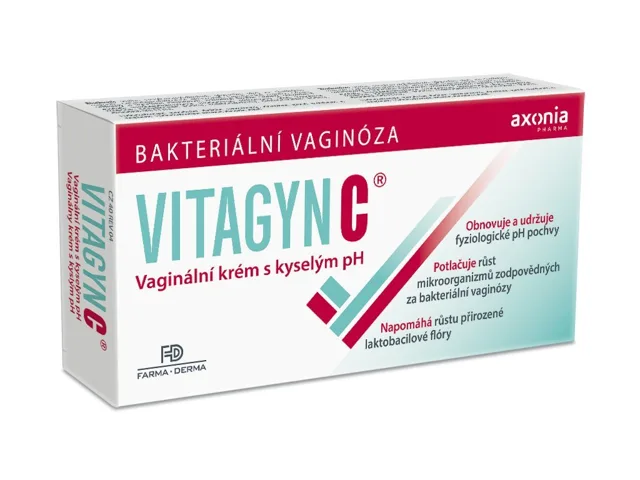 VITAGYN C vaginální krém s kyselým pH 30g