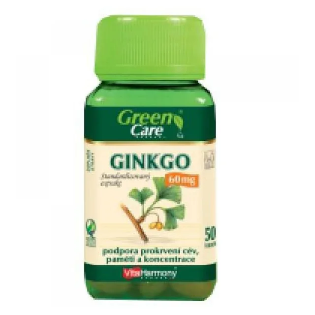 VITAHARMONY Ginkgo 60 mg 50 tobolek