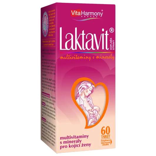 VitaHarmony Laktavit pro kojící ženy 60 tablet