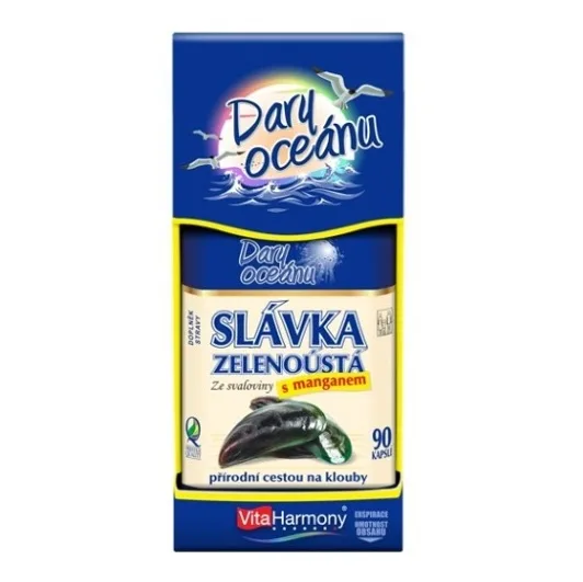 VITAHARMONY Slávka zelenoústá 540 mg s manganem 90 kapslí