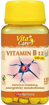 VitaHarmony Vitamin B12 tbl.120 okamžitý účinek