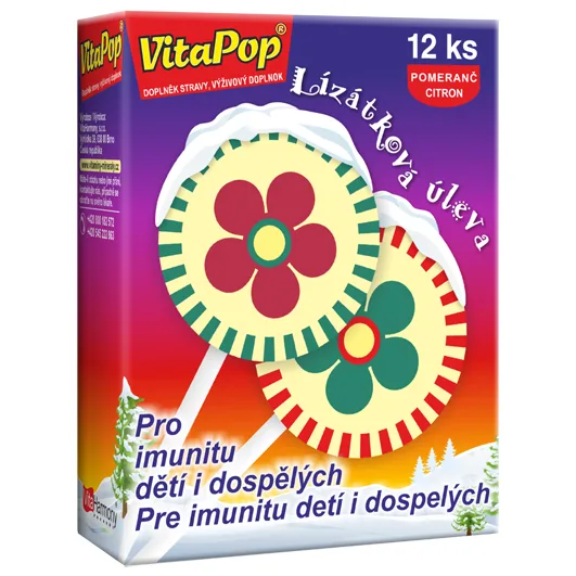 VitaHarmony VitaPop lízátková úleva 12ks