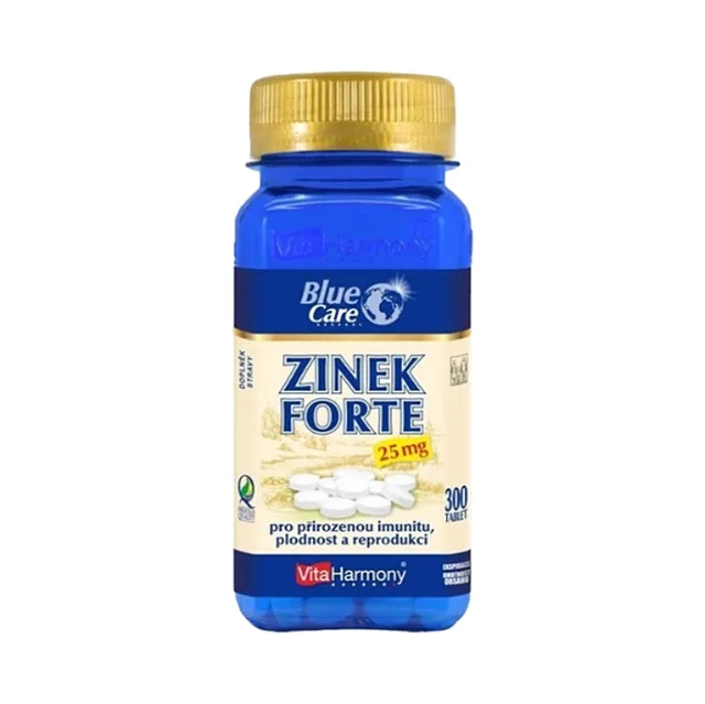 VITAHARMONY Zinek forte 25 mg 300 tablet