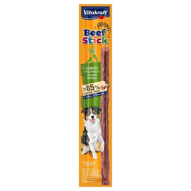 Vitakraft Beef Stick 50 x 12 g - zelenina