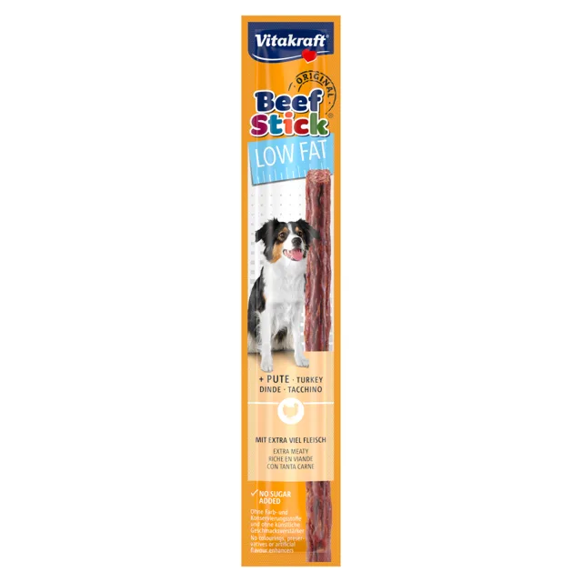 Vitakraft Beef Stick Low Fat - s krůtou (1 kus, 12 g)