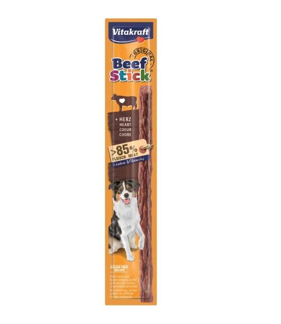 Vitakraft Beef Stick srdce 12 g