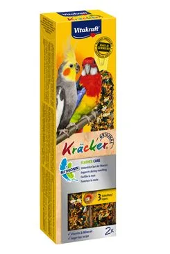 Vitakraft Bird Kräcker korela papoušek moulting tyčinka 2ks