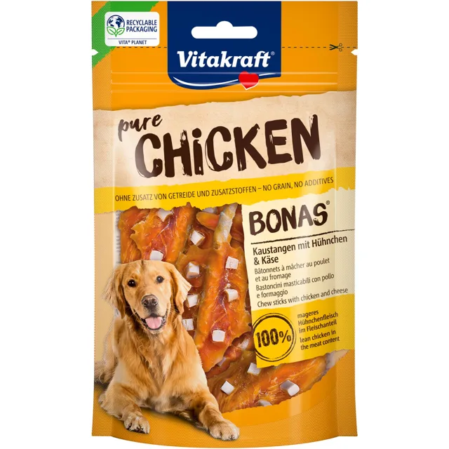 Vitakraft Bonas kuřecí a sýr - 80 g