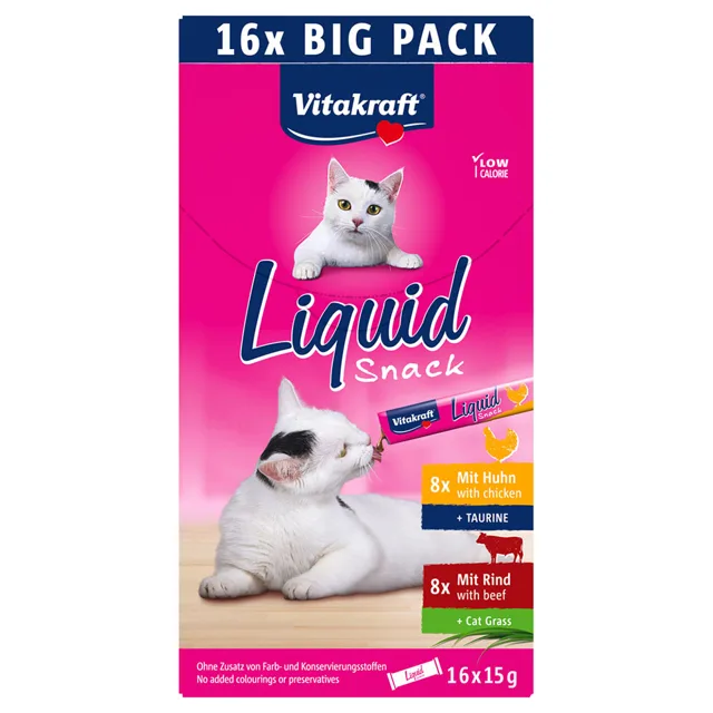 Vitakraft Cat Liquid-Snack multipack - 16 x 15 g