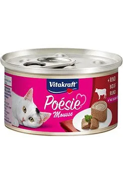 Vitakraft Cat Poésie konzerva paté paštika hovězí 85g