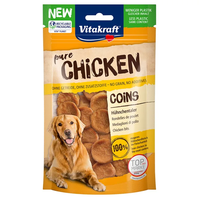 Vitakraft CHICKEN kuřecí tolary - 3 x 80 g