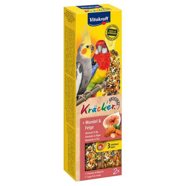 Vitakraft krekry pro papoušky - 2 ks med