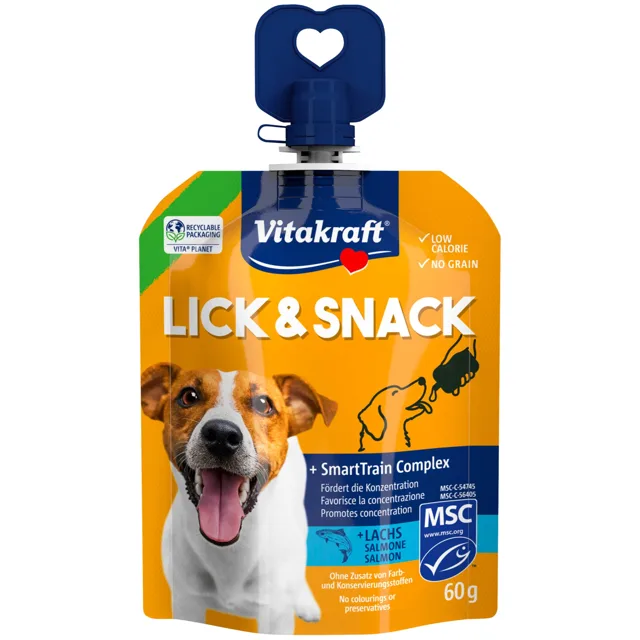 Vitakraft Lick a Snack SmartTrain Complex 60 g - losos