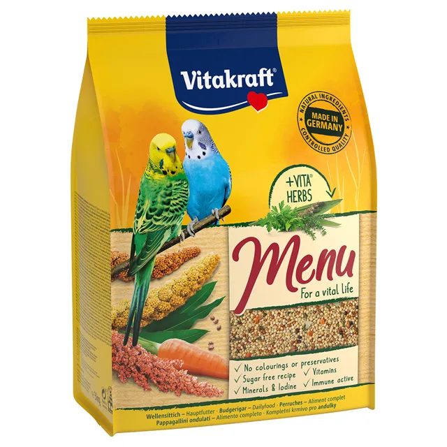 Vitakraft Menü andulky - 2 x 3 kg