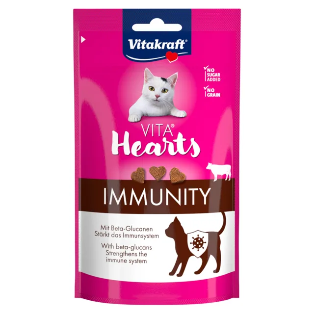 Vitakraft Vita Hearts Immunity - hovězí (40 g)