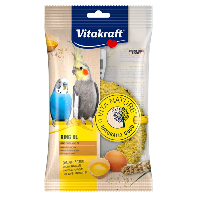 Vitakraft Vita Nature Ring XL - výhodné balení: 3 x 70 g