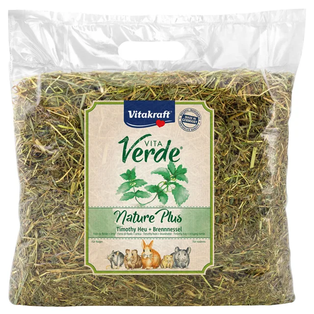 Vitakraft Vita Verde Timothy seno s kopřivou - 500 g