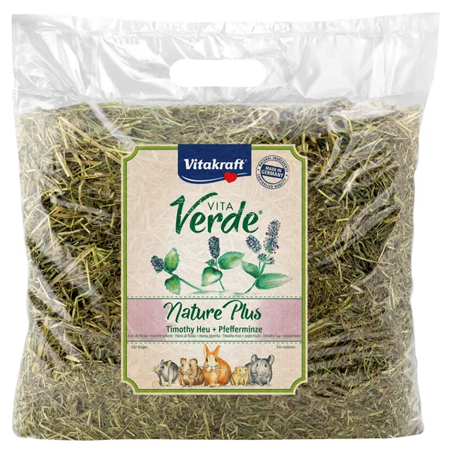 Vitakraft Vita Verde Timothy seno s mátou peprnou - výhodné balení: 6 x 500 g