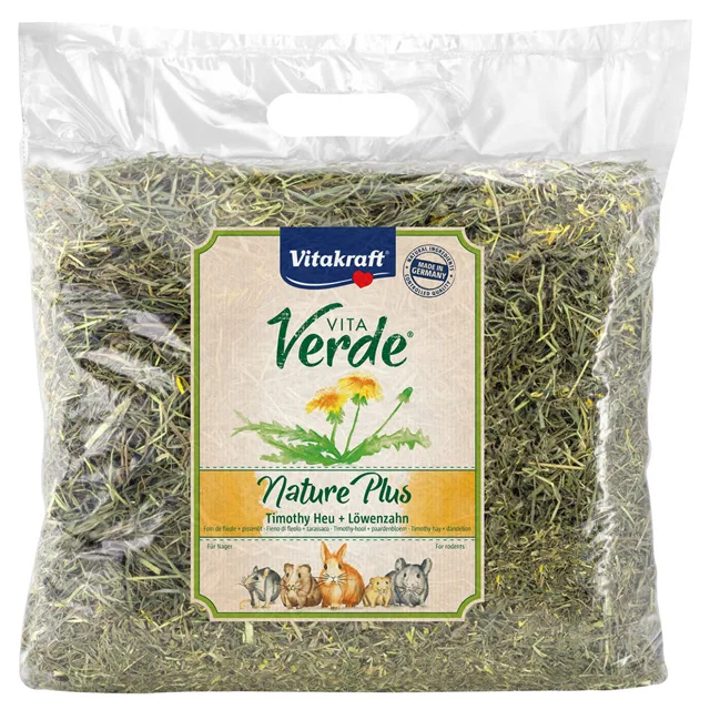 Vitakraft Vita Verde Timothy seno s pampeliškou - 500 g