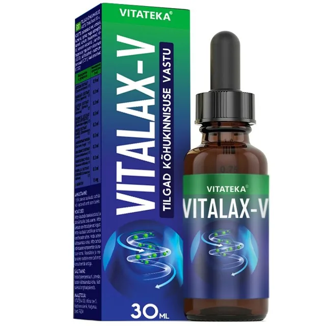 Vitalax – kapky při zácpě – 30 ml – Vitateka