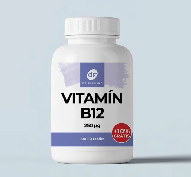 Vitamín B12 250 µg - 110 tablet - Dr. Fleming