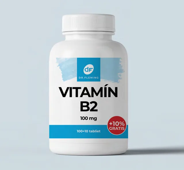 Vitamin B2 100 mg - 110 tablet - Dr. Fleming