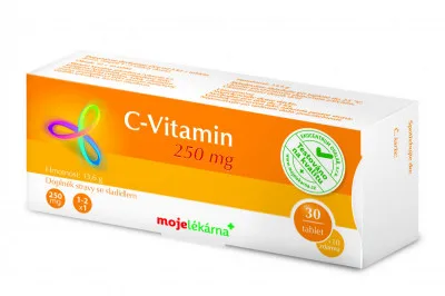 Vitamin C 250mg tbl.30+10 Moje lékárna
