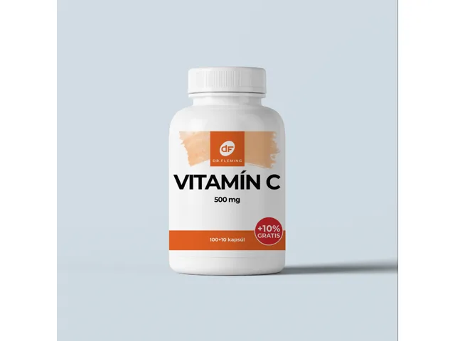 Vitamín C 500 mg - 110 kapslí - Dr. Fleming