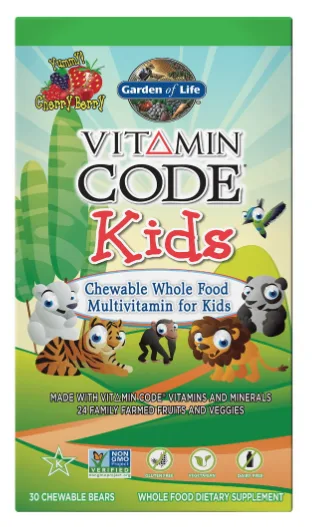 Vitamin Code Kids (multivitamín pro děti), 30 medvídků
