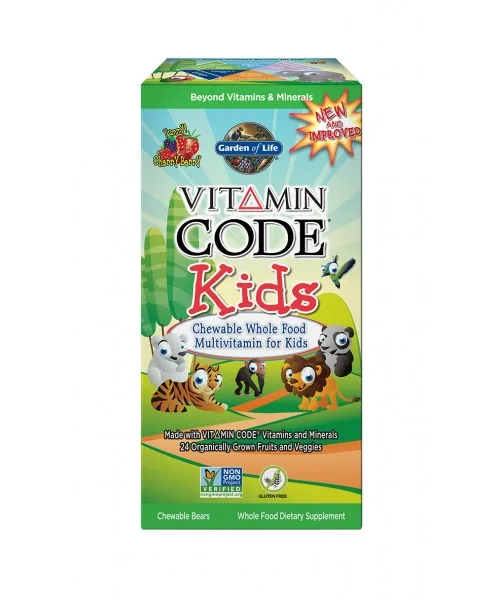 Vitamin Code Kids (multivitamín pro děti), 60 medvídků
