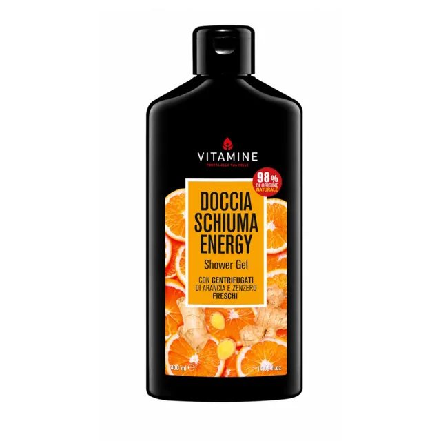 Vitamine Energy Pomeranč a zázvor sprchový gel 400 ml
