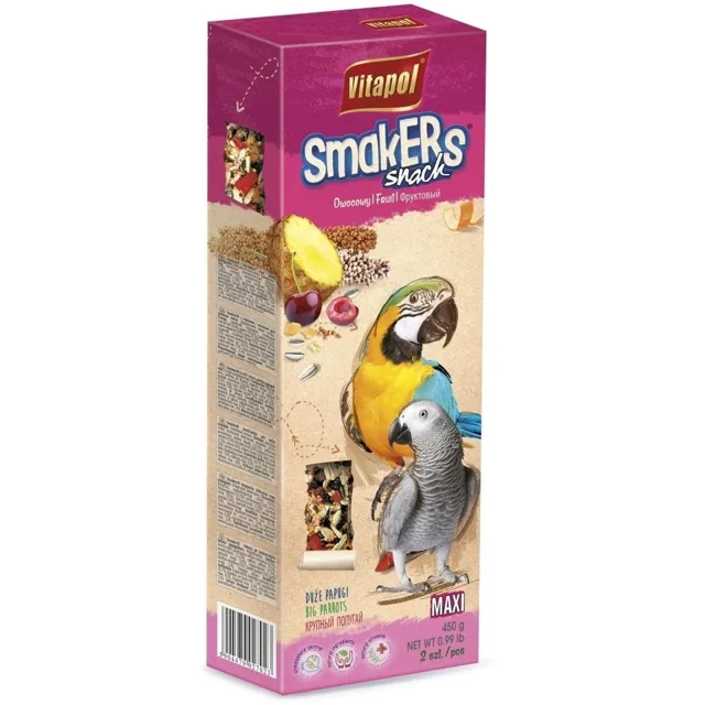 VITAPOL 2 klasy MAXI Velký papoušek ovoce